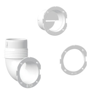 VENTILATOR CONNECTOR Ø76mm