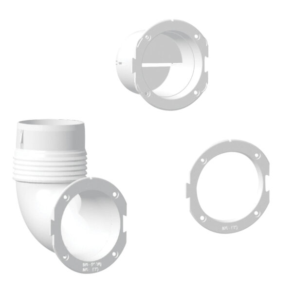 VENTILATOR CONNECTOR Ø76mm