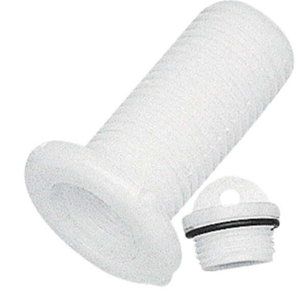 DRAIN SOCKET WITH PLUG ROUND