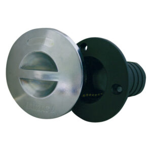DECK FILLER WITH CHROME PLATED CAP
