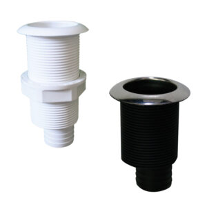 THRU-HULLS THREADED WITH HOSE BARB