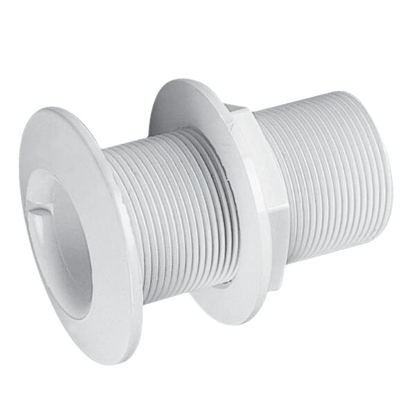 THRU-HULL WITH FLUSH FLANGE THREADED