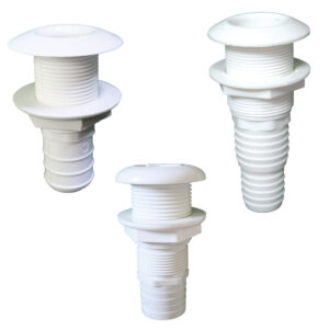 THRU-HULLS EASY MOUNT FOR HOSE BARB