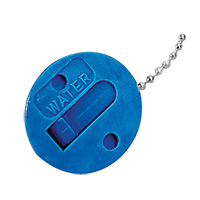SPARE DECK FILLER CAP WITH CHAIN FOR WATER