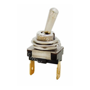 MINI BODY BRASS TOGGLE SWITCH (Quick Terminal T1331)