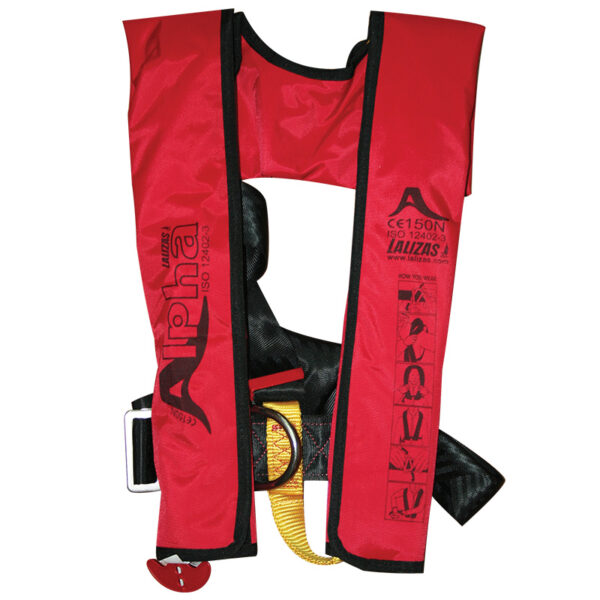 alpha inflatable lifejackets