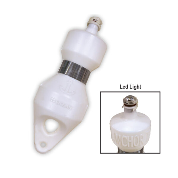 Anchor Mooring Buoy with LED Lights, Reflective Tape