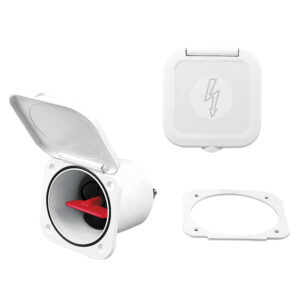 CASE WITH BATTERY SWITCH, WITH WATERTIGHT LID