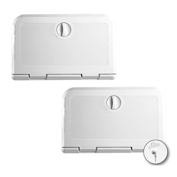 STORAGE HATCHES FOR VHF/RADIO CD
