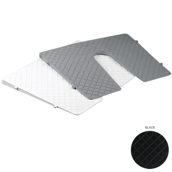 TRANSOM PAD TILTED