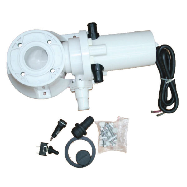 KITS AVAILABLE FOR ELECTRIC MARINE TOILETS