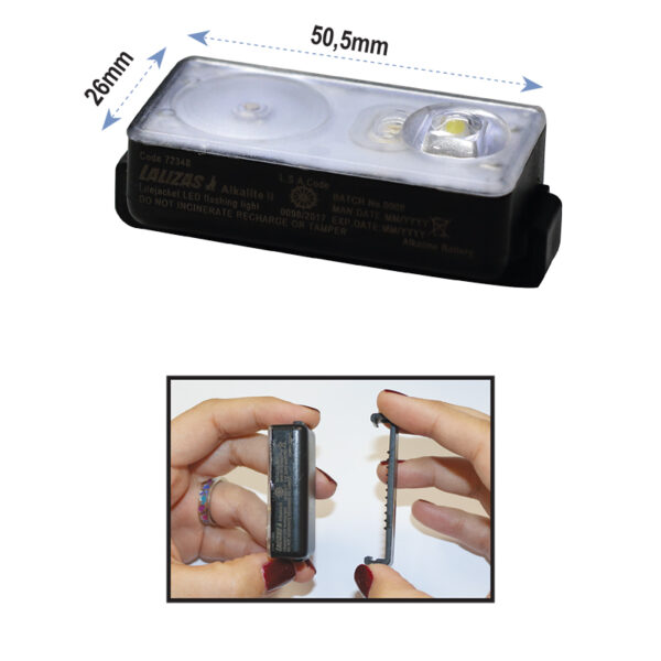 Lalizas Lifejacket LED Flashing Light " Alkalite II" - Image 2