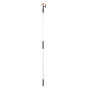 Telescopic Hook 2-End, White Aluminum